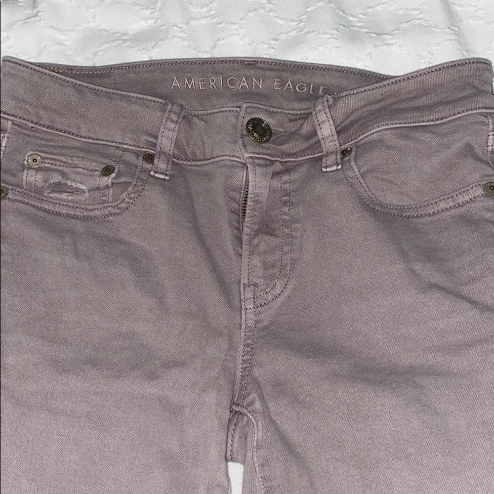 Lilac American Eagle Jeans